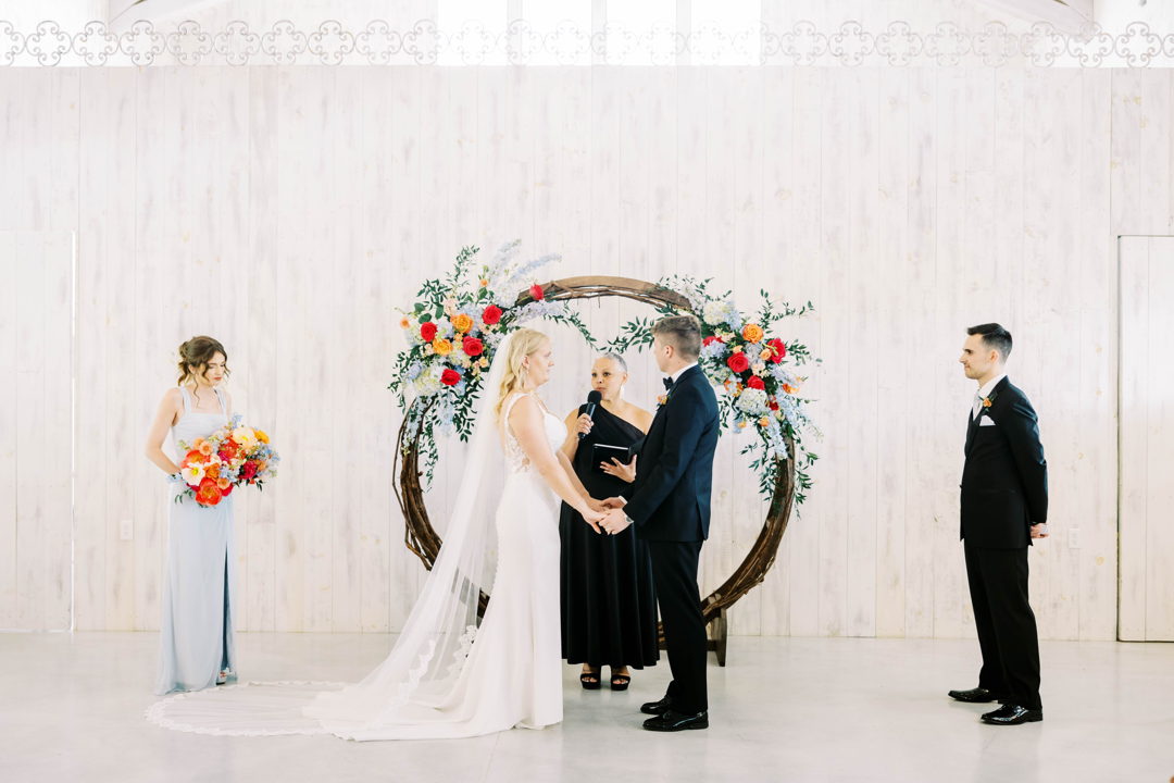 The Officiant with Amy & Spencer
