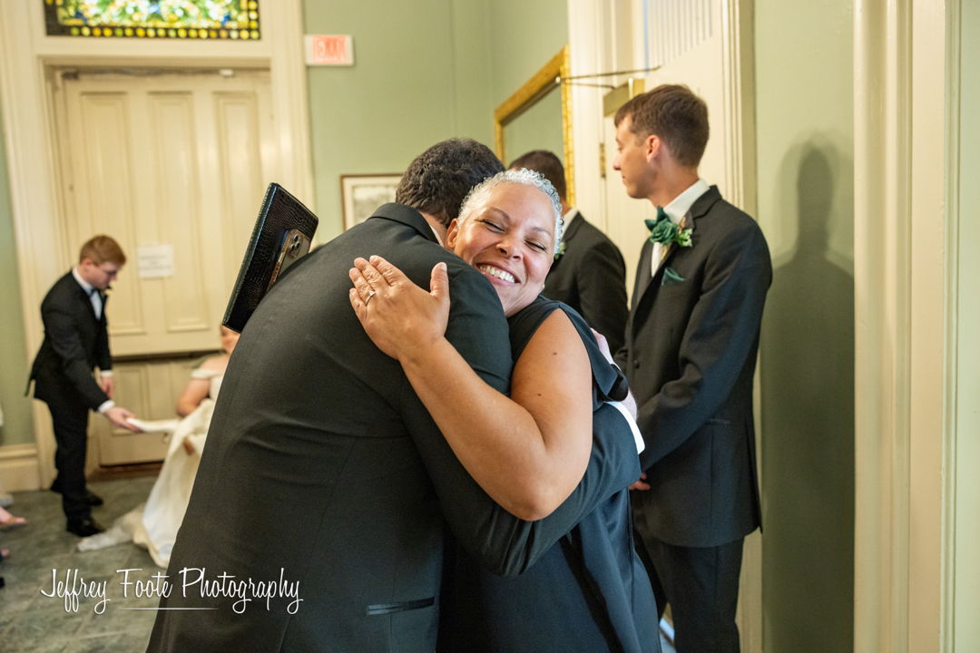 The Officiant and The Groom