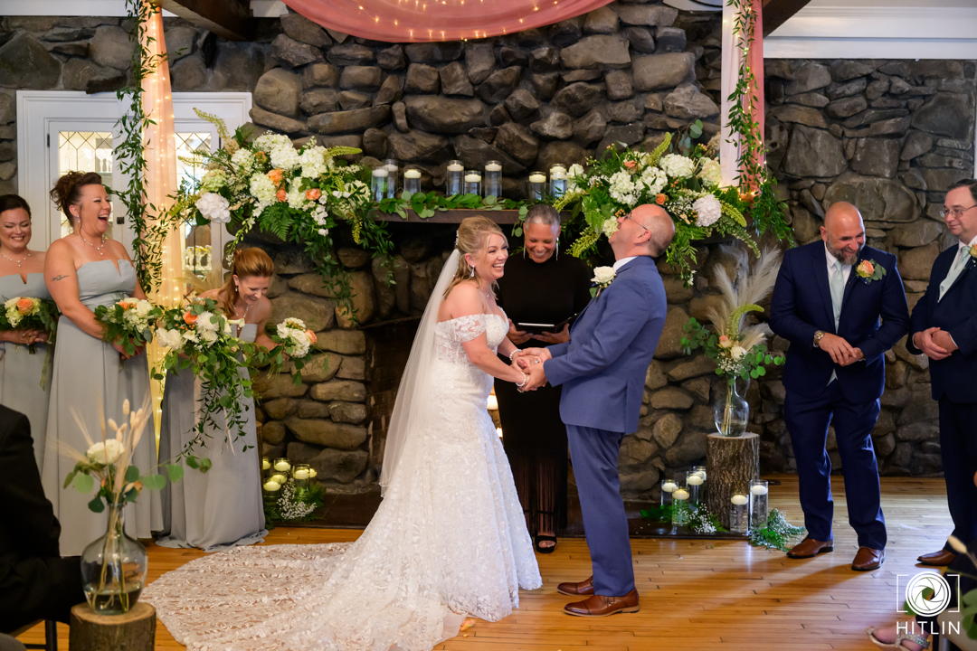 Heather & Bill with The Officiant